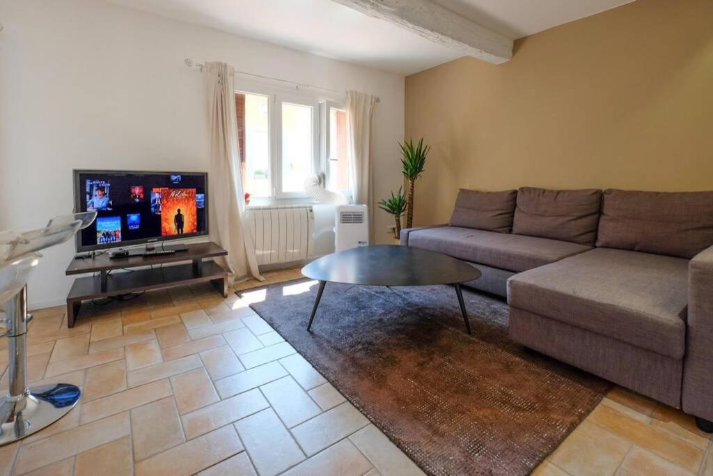 Appartement Centre Ville St Maxime, Plage A Pied 圣马克西姆 外观 照片