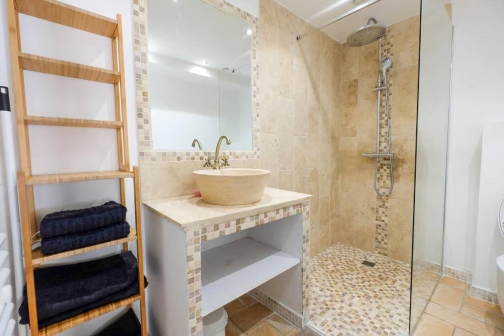 Appartement Centre Ville St Maxime, Plage A Pied 圣马克西姆 外观 照片